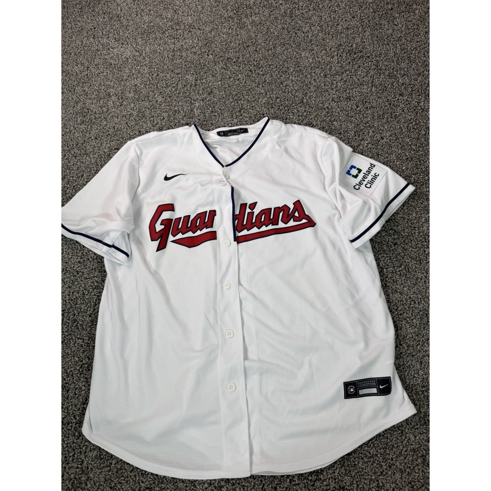 Cleveland Guardians Nike MLB Jersey Men's Size XL White